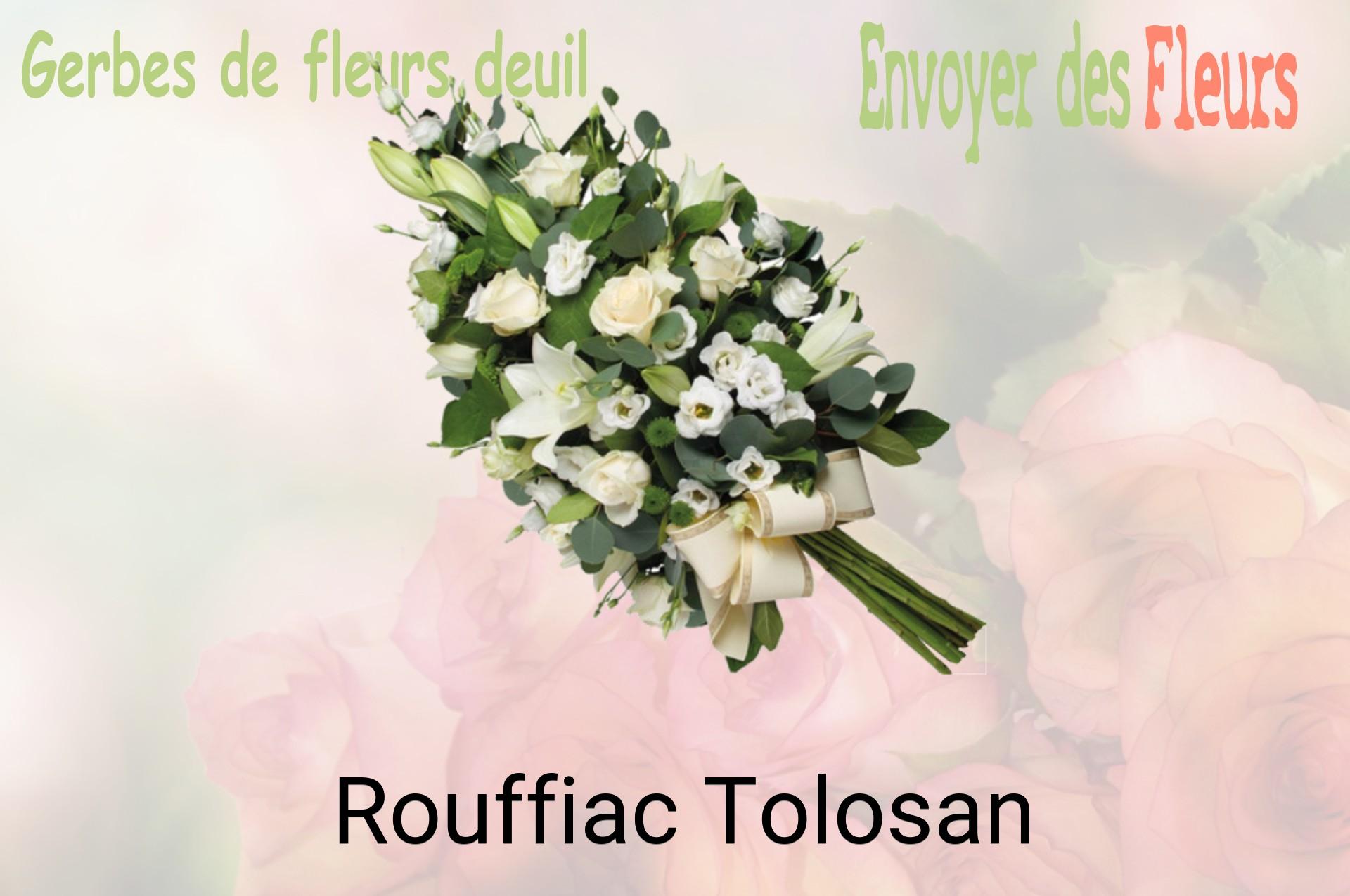 Gerbe de fleurs de deuil livrée à Rouffiac-Tolosan